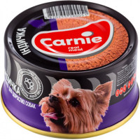 Паштет Carnie мясний з індичкою для дорослих собак 100 г